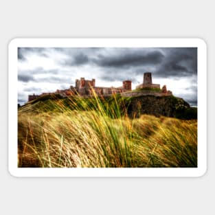 Bamburgh Castle, Northumberland, UK Sticker